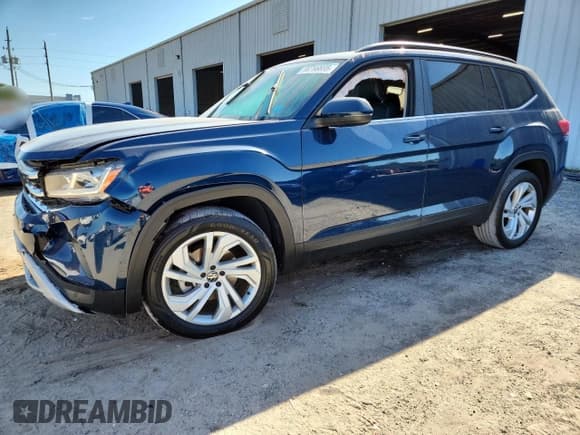 ✅ 2023 Volkswagen Atlas SE • VIN: 1V2JR2CA9PC506959 • Lot: 90766695. Listed on Copart with 62,168 mi. Free auction sales archive from the USA and detailed vehicle history report at DreamBid. Image 1.