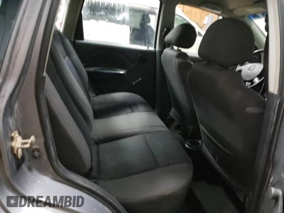 2006 Chevrolet Aveo LS z VIN KL1TD66636B621754, wystawiony jako Copart lot #42790495 z przebiegiem Nie podano mil oraz Czysty tytuł • Clean title. Historia ofert i sprzedaży dostępna na DreamBid. Obrazek 11.