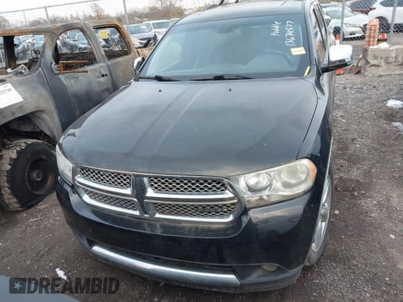 ✅ 2011 Dodge Durango Citadel • VIN: 1D4SE5GT8BC695520 • Lot: 43644635. Listed on IAAI with 214,557 mi. Free auction sales archive from the USA and detailed vehicle history report at DreamBid. Image 12.