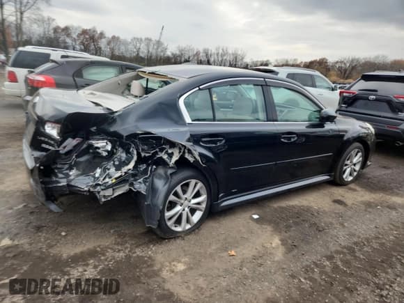 ✅ 2013 Subaru Legacy Premium • VIN: 4S3BMBC61D3020870 • Lot: 92173345. Listed on Copart with 108,599 mi. Free auction sales archive from the USA and detailed vehicle history report at DreamBid. Image 3.