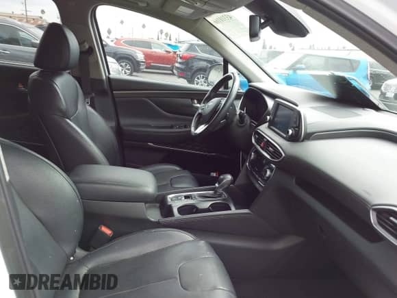 2019 Hyundai Santa Fe Ultimate z VIN 5NMS53AD4KH104989, wystawiony jako IAAI lot #43310166 z przebiegiem 88 200 mil mil oraz . Historia ofert i sprzedaży dostępna na DreamBid. Obrazek 5.