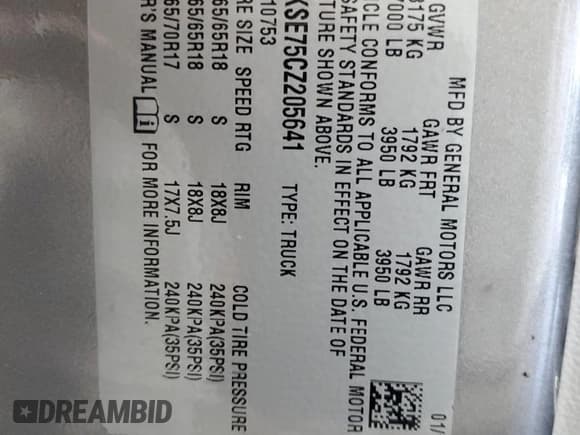 ✅ 2012 Chevrolet Silverado 1500 LT • VIN: 1GCRKSE75CZ205641 • Lot: 71570154. Listed on Copart with 82,539 mi. Free auction sales archive from the USA and detailed vehicle history report at DreamBid. Image 12.