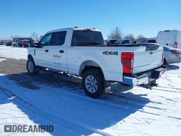 ✅ 2021 Ford F-250 XL • VIN: 1FT7W2B6XMEC73448 • Лот: 41631438. Опубликован ранее на IAAI с пробегом 110 255 миль. Бесплатный доступ к архиву аукционных продаж из США и подробный отчёт об истории автомобиля на DreamBid. Изображение 3.