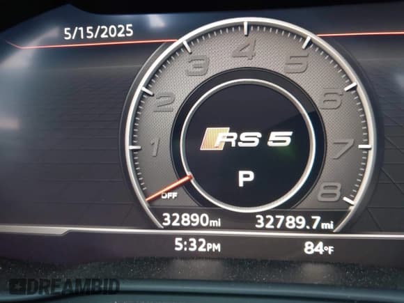 ✅ 2019 Audi RS 5 • VIN: WUAPWAF56KA903873 • Lot: 42281923. Listed on IAAI with 32,890 mi. Free auction sales archive from the USA and detailed vehicle history report at DreamBid. Image 7.