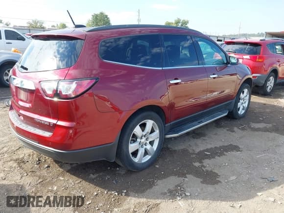 ✅ 2016 Chevrolet Traverse LT • VIN: 1GNKRGKD5GJ341560 • Lot: 43471890. Listed on IAAI with 149,543 mi. Free auction sales archive from the USA and detailed vehicle history report at DreamBid. Image 4.