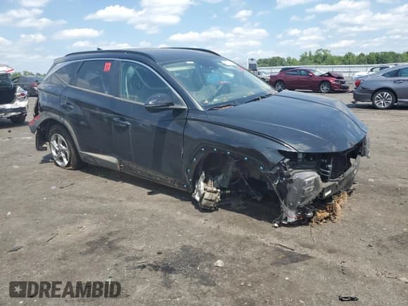 ✅ 2022 Hyundai Tucson Preferred • VIN: KM8JBCAE0NU066893 • Lot: 61813864. Wystawiony na Copart z przebiegiem 39 508 mil. Bezpłatny archiwum sprzedaży aukcyjnych z USA i szczegółowy raport historii pojazdu na DreamBid. Zdjęcie 4.