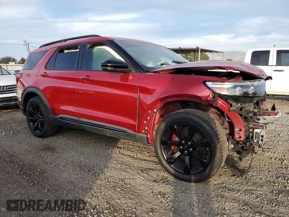 ✅ 2020 Ford Explorer ST • VIN: 1FM5K8GC5LGB06028 • Lot: 91880175. Wystawiony na Copart z przebiegiem 90 646 mil. Bezpłatny archiwum sprzedaży aukcyjnych z USA i szczegółowy raport historii pojazdu na DreamBid. Zdjęcie 4.