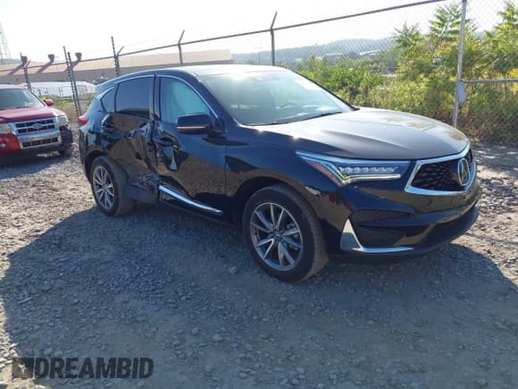✅ 2021 Acura RDX Technology • VIN: 5J8TC2H54ML025019 • Lot: 43020049. Listed on IAAI with 34,132 mi. Free auction sales archive from the USA and detailed vehicle history report at DreamBid. Image 1.