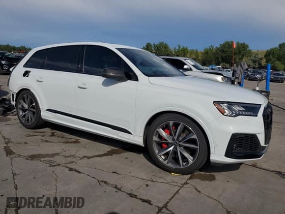 ✅ 2023 Audi SQ7 Prestige • VIN: WA1VWBF70PD018385 • Lot: 64846005. Wystawiony na Copart z przebiegiem 21 283 mil. Bezpłatny archiwum sprzedaży aukcyjnych z USA i szczegółowy raport historii pojazdu na DreamBid. Zdjęcie 4.