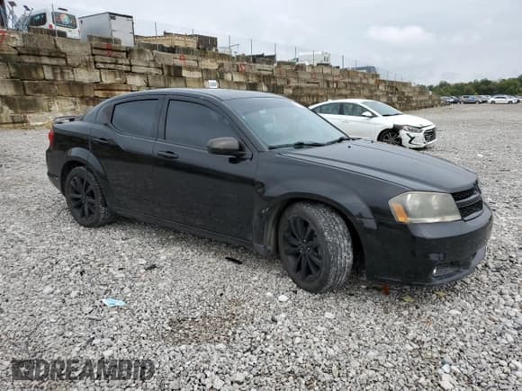 ✅ 2014 Dodge Avenger SXT • VIN: 1C3CDZCB1EN116616 • Lot: 81643405. Listed on Copart with 153,094 mi. Free auction sales archive from the USA and detailed vehicle history report at DreamBid. Image 4.