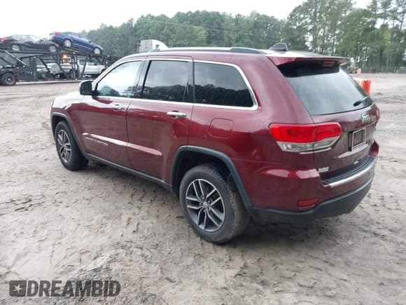 ✅ 2017 Jeep Grand Cherokee Limited • VIN: 1C4RJEBG8HC893038 • Lot: 43045981. Wystawiony na IAAI z przebiegiem 157 044 mil. Bezpłatny archiwum sprzedaży aukcyjnych z USA i szczegółowy raport historii pojazdu na DreamBid. Zdjęcie 3.