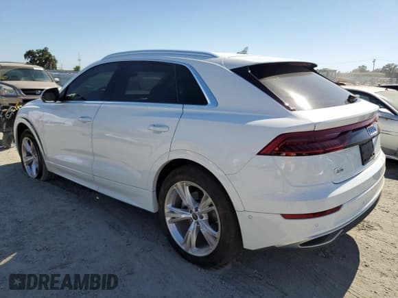 ✅ 2022 Audi Q8 Premium Plus • VIN: WA1BVBF11ND019463 • Lot: 64094385. Listed on Copart with 34,659 mi. Free auction sales archive from the USA and detailed vehicle history report at DreamBid. Image 2.