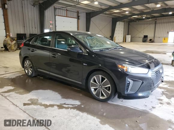 ✅ 2018 Hyundai Ioniq Limited • VIN: KMHC85LC2JU090797 • Lot: 54554125. Wystawiony na Copart z przebiegiem 43 206 mil. Bezpłatny archiwum sprzedaży aukcyjnych z USA i szczegółowy raport historii pojazdu na DreamBid. Zdjęcie 4.