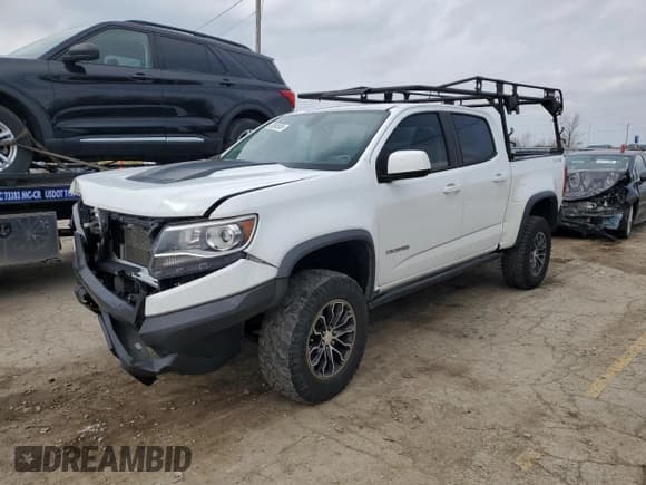 ✅ 2017 Chevrolet Colorado 4WD ZR2 • VIN: 1GCGTEENXH1330791 • Lot: 52808935. Listed on Copart with 103,128 mi. Free auction sales archive from the USA and detailed vehicle history report at DreamBid. Image 1.
