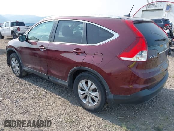 ✅ 2013 Honda CR-V EX-L • VIN: 5J6RM4H71DL040817 • Lot: 43175614. Listed on IAAI with 153,101 mi. Free auction sales archive from the USA and detailed vehicle history report at DreamBid. Image 3.