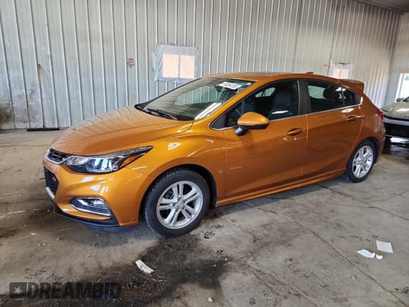 ✅ 2017 Chevrolet Cruze LT • VIN: 3G1BE6SM4HS575762 • Lot: 70054765. Listed on Copart with 148,817 mi. Free auction sales archive from the USA and detailed vehicle history report at DreamBid. Image 1.