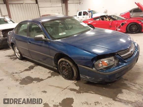 ✅ 2004 Chevrolet Impala • VIN: 2G1WF52E549205672 • Lot: 43766412. Listed on IAAI with 52,532 mi. Free auction sales archive from the USA and detailed vehicle history report at DreamBid. Image 1.