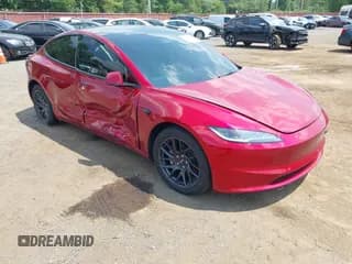 ✅ 2025 Tesla Model 3 Long Range • VIN: 5YJ3E1EB4SF879117 • Лот: 42830175. Опубликован ранее на IAAI с пробегом 8 244 миль. Бесплатный доступ к архиву аукционных продаж из США и подробный отчёт об истории автомобиля на DreamBid. Изображение 1.