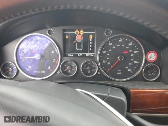 ✅ 2006 Volkswagen Touareg 3.2L V6 • VIN: WVGZG77LX6D015629 • Lot: 53345835. Listed on Copart with 93,199 mi. Free auction sales archive from the USA and detailed vehicle history report at DreamBid. Image 9.