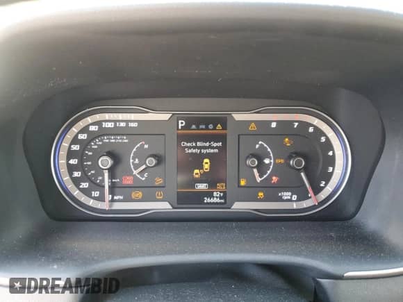 2023 Hyundai Santa Cruz SE with VIN 5NTJA4AE6PH057806, listed as a Copart auction lot 61588465 with 26,686 mi miles and Salvage title. Bid and sale history available at DreamBid. Image 9.