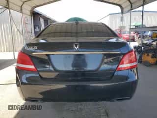 2014 Hyundai Equus Signature z VIN KMHGH4JH6EU090852, wystawiony jako Copart lot #59060145 z przebiegiem 112 783 mil mil oraz Szkoda całkowita • Salvage title. Historia ofert i sprzedaży dostępna na DreamBid. Obrazek 6.