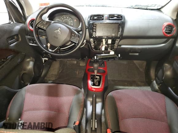 ✅ 2023 Mitsubishi Mirage Black Edition • VIN: ML32AWHJ8PH004270 • Lot: 57275255. Wystawiony na Copart z przebiegiem 17 883 mil. Bezpłatny archiwum sprzedaży aukcyjnych z USA i szczegółowy raport historii pojazdu na DreamBid. Zdjęcie 8.