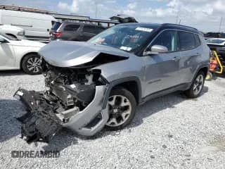 2018 Jeep Compass Limited с VIN 3C4NJDCB2JT290947, выставлен на аукционе Copart как лот 81925265 с пробегом 58 056 миль миль и Списание • Salvage title. История ставок и продаж доступна на DreamBid. Изображение 1.