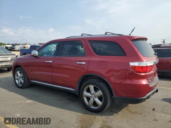 ✅ 2013 Dodge Durango Citadel • VIN: 1C4SDJET1DC688231 • Lot: 71877465. Listed on Copart with 149,812 mi. Free auction sales archive from the USA and detailed vehicle history report at DreamBid. Image 2.