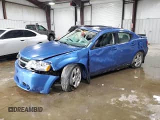 2008 Dodge Avenger SXT with VIN 1B3LC56R78N121065, listed as a Copart auction lot 82257685 with 181,033 mi miles and Salvage title. Bid and sale history available at DreamBid. Image 1.