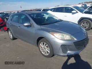 ✅ 2013 Mazda 3 i Touring • VIN: JM1BL1L7XD1705659 • Lot: 43732317. Listed on IAAI with 129,468 mi. Free auction sales archive from the USA and detailed vehicle history report at DreamBid. Image 1.