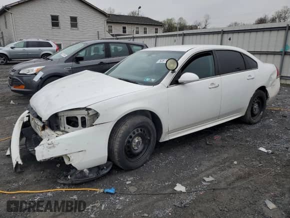 2016 Chevrolet Impala Police Police z VIN 2G1WD5E34G1103024, wystawiony jako Copart lot #52878615 z przebiegiem Nie podano mil oraz Szkoda całkowita • Salvage title. Historia ofert i sprzedaży dostępna na DreamBid. Obrazek 1.