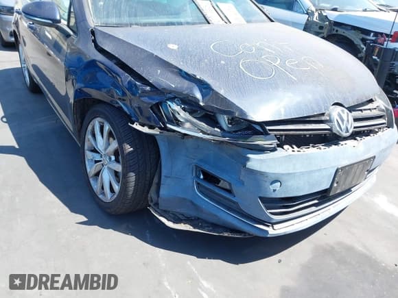✅ 2016 Volkswagen Golf TSI S • VIN: 3VWC17AUXGM514365 • Lot: 43017568. Listed on IAAI with 92,593 mi. Free auction sales archive from the USA and detailed vehicle history report at DreamBid. Image 6.