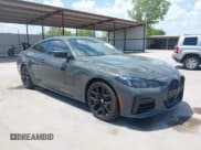 ✅ 2025 BMW 4 Series 430i • VIN: WBA43DA0XSCT24568 • Lot: 42970365. Listed on IAAI with 5,455 mi. Free auction sales archive from the USA and detailed vehicle history report at DreamBid. Image 1.