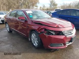 ✅ 2017 Chevrolet Impala LT • VIN: 2G1105S37H9195646 • Lot: 43641603. Listed on IAAI with 109,779 mi. Free auction sales archive from the USA and detailed vehicle history report at DreamBid. Image 1.