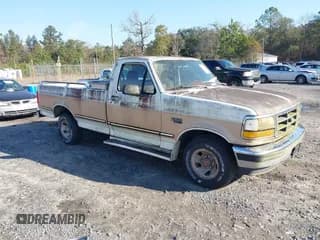 ✅ 1994 Ford F-150 • VIN: 1FTDF15Y6RNA24243 • Lot: 43828889. Listed on IAAI with 59,000 mi. Free auction sales archive from the USA and detailed vehicle history report at DreamBid. Image 1.