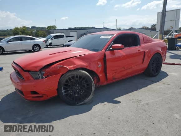 2014 Ford Mustang GT с VIN 1ZVBP8CF5E5238999, выставлен на аукционе Copart как лот 71182455 с пробегом 58 396 миль миль и Чистый • Clean title. История ставок и продаж доступна на DreamBid. Изображение 1.