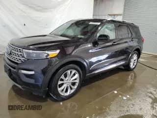 2024 Ford Explorer Limited with VIN 1FMSK7FH0RGA50177, listed as a Copart auction lot 80444865 with 46,884 mi miles and Clean title. Bid and sale history available at DreamBid. Image 1.