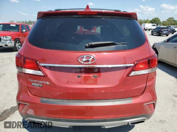 2017 Hyundai Santa Fe SE z VIN KM8SN4HF1HU236523, wystawiony jako Copart lot #80639605 z przebiegiem Nie podano mil oraz Szkoda całkowita • Salvage title. Historia ofert i sprzedaży dostępna na DreamBid. Obrazek 6.