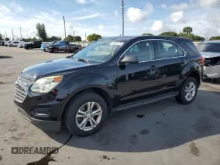 ✅ 2016 Chevrolet Equinox LS • VIN: 2GNALBEK7G1186210 • Лот: 92363775. Опубликован ранее на Copart с пробегом 53 045 миль. Бесплатный доступ к архиву аукционных продаж из США и подробный отчёт об истории автомобиля на DreamBid. Изображение 1.