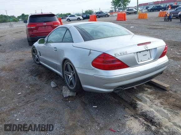 ✅ 2003 Mercedes-Benz SL 500 • VIN: WDBSK75F93F027609 • Lot: 42386934. Listed on IAAI with Not provided. Free auction sales archive from the USA and detailed vehicle history report at DreamBid. Image 3.