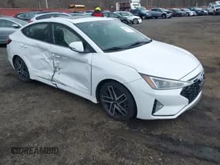 ✅ 2019 Hyundai Elantra Sport • VIN: KMHD04LB3KU841923 • Lot: 41887656. Listed on IAAI with 64,454 mi. Free auction sales archive from the USA and detailed vehicle history report at DreamBid. Image 1.