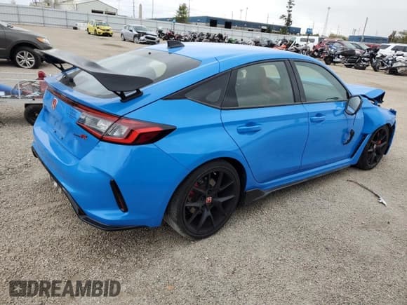✅ 2023 Honda Civic Type R • VIN: JHMFL5G49PX000909 • Lot: 87425825. Wystawiony na Copart z przebiegiem 14 894 mil. Bezpłatny archiwum sprzedaży aukcyjnych z USA i szczegółowy raport historii pojazdu na DreamBid. Zdjęcie 3.