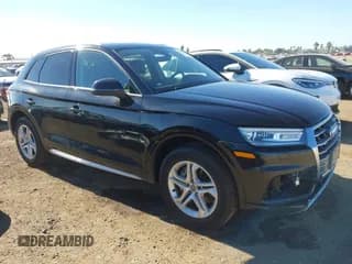 ✅ 2018 Audi Q5 Premium • VIN: WA1ANAFY0J2134970 • Lot: 43868690. Listed on IAAI with 94,506 mi. Free auction sales archive from the USA and detailed vehicle history report at DreamBid. Image 1.