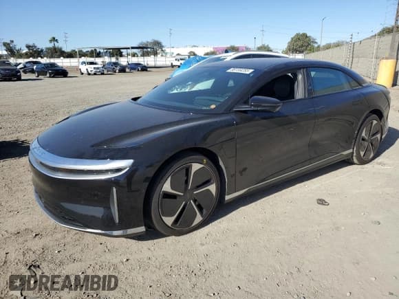 ✅ 2023 Lucid Air Touring • VIN: 50EA1TEA5PA002783 • Lot: 88159255. Wystawiony na Copart z przebiegiem Nie podano. Bezpłatny archiwum sprzedaży aukcyjnych z USA i szczegółowy raport historii pojazdu na DreamBid. Zdjęcie 1.