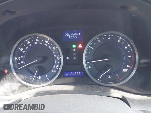 ✅ 2011 Lexus IS 250 • VIN: JTHCF5C26B5049035 • Lot: 42804063. Listed on IAAI with 246,361 mi. Free auction sales archive from the USA and detailed vehicle history report at DreamBid. Image 7.