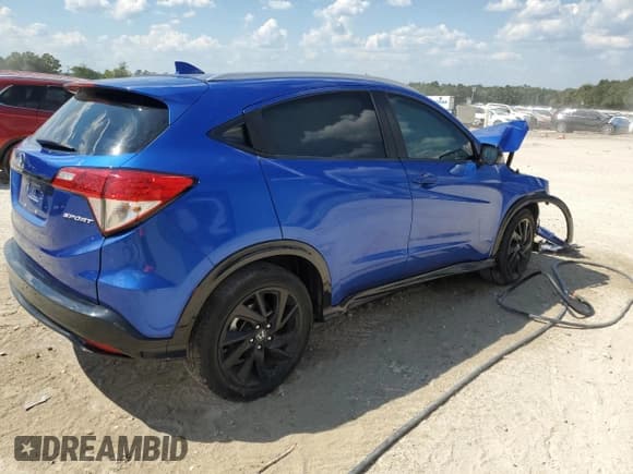 ✅ 2021 Honda HR-V Sport • VIN: 3CZRU5H14MM731422 • Lot: 80691725. Wystawiony na Copart z przebiegiem 40 812 mil. Bezpłatny archiwum sprzedaży aukcyjnych z USA i szczegółowy raport historii pojazdu na DreamBid. Zdjęcie 3.