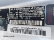 ✅ 2001 Mercedes-Benz SLK 230 Kompressor • VIN: WDBKK49F11F216888 • Lot: 42839517. Listed on IAAI with 124,609 mi. Free auction sales archive from the USA and detailed vehicle history report at DreamBid. Image 9.