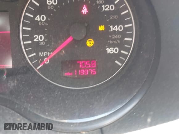 ✅ 2008 Audi A3 • VIN: WAUNF78PX8A158475 • Lot: 42978665. Listed on IAAI with 119,975 mi. Free auction sales archive from the USA and detailed vehicle history report at DreamBid. Image 7.