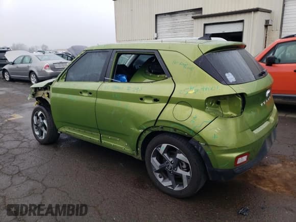 ✅ 2022 Hyundai Venue Limited • VIN: KMHRC8A36NU171336 • Lot: 88708515. Listed on Copart with 19,995 mi. Free auction sales archive from the USA and detailed vehicle history report at DreamBid. Image 2.