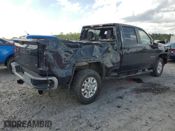 2021 Chevrolet Silverado 3500HD LT z VIN 1GC4YTEY3MF119948, wystawiony jako Copart lot #51650535 z przebiegiem 101 528 mil mil oraz Szkoda całkowita • Salvage title. Historia ofert i sprzedaży dostępna na DreamBid. Obrazek 3.